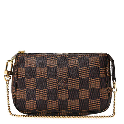 Louis Vuitton Damier Ebene Mini Pochette Accessories 1 of 11