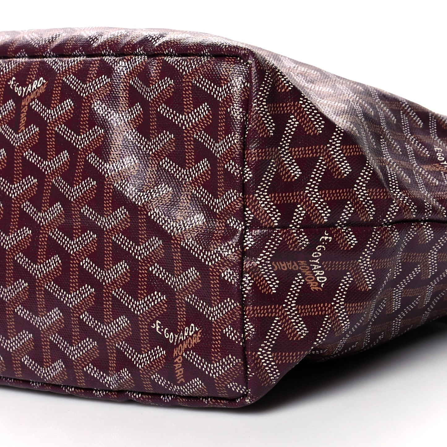 Goyardine Saint Louis PM Burgundy