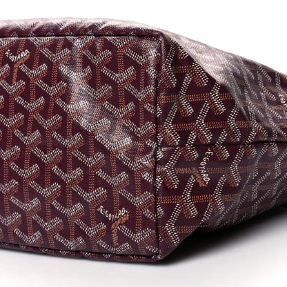 Goyard Goyardine Saint Louis PM Burgundy 11 of 12
