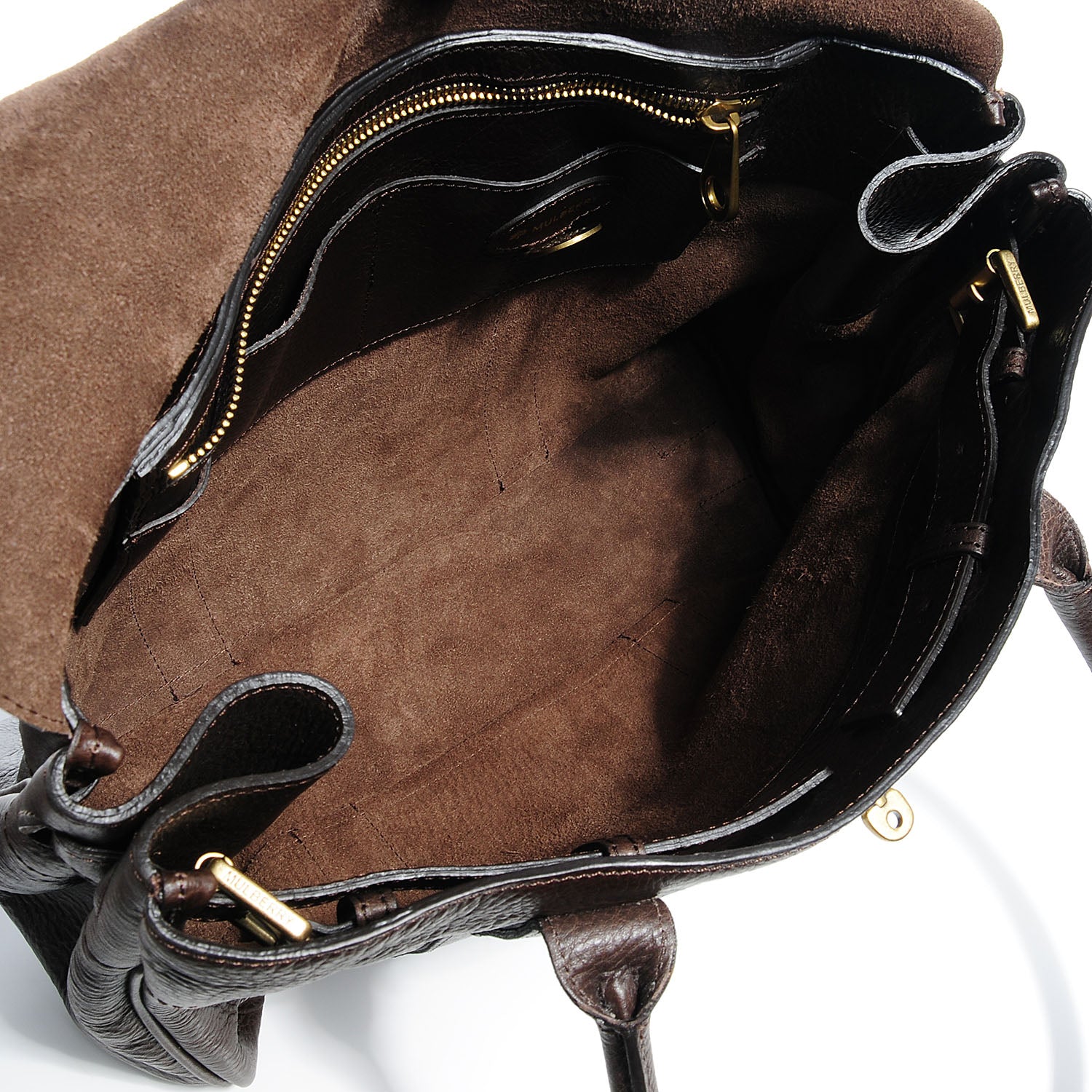 Mulberry Natural Leather Bayswater Chocolate 5 of 9