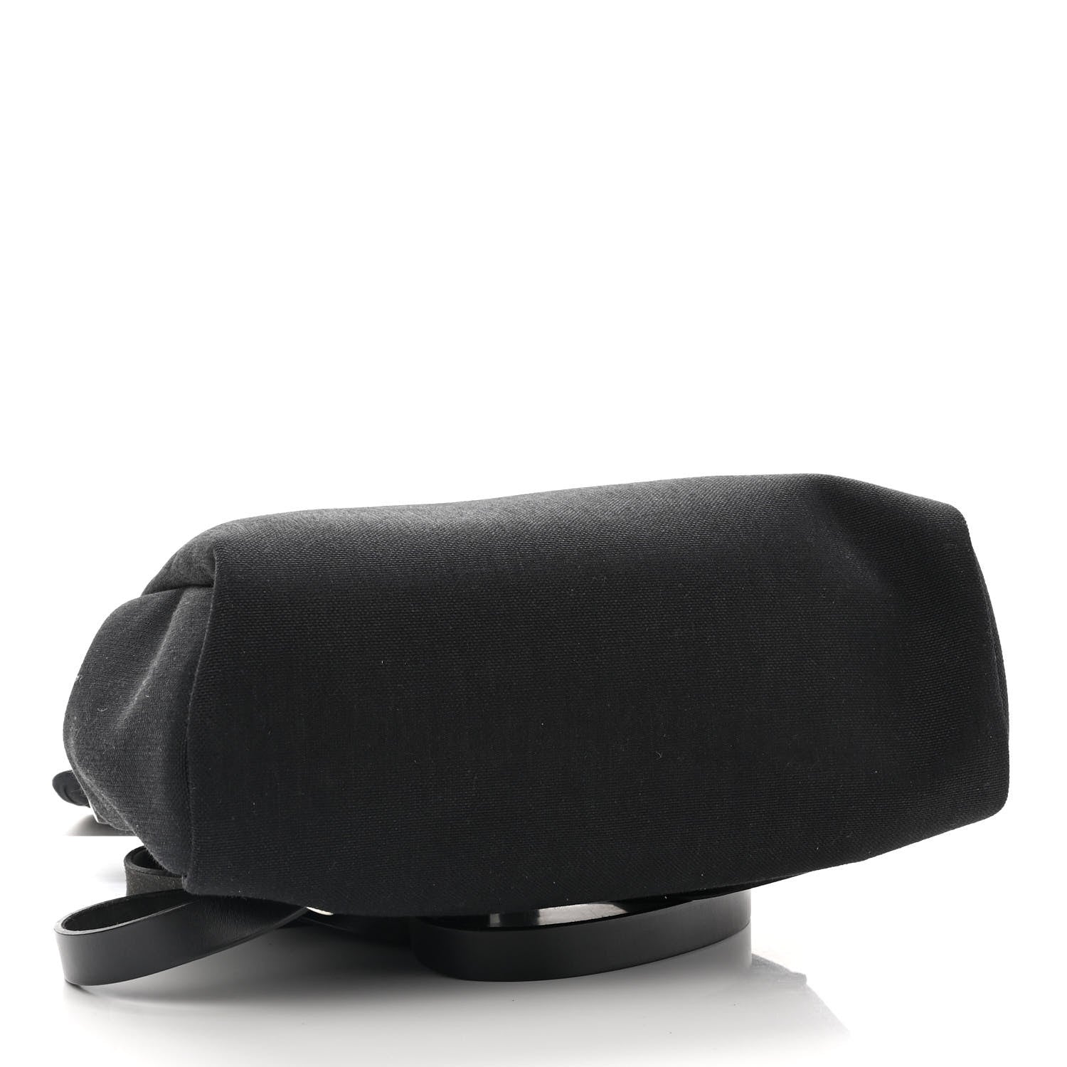 Hermes Toile Militaire Vache Hunter Laque Herbag a Dos Zip Retourne Backpack Black 5 of 11