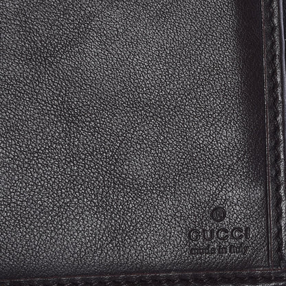 Gucci Guccissima Signature Dice Continental Wallet Chocolate 7 of 7