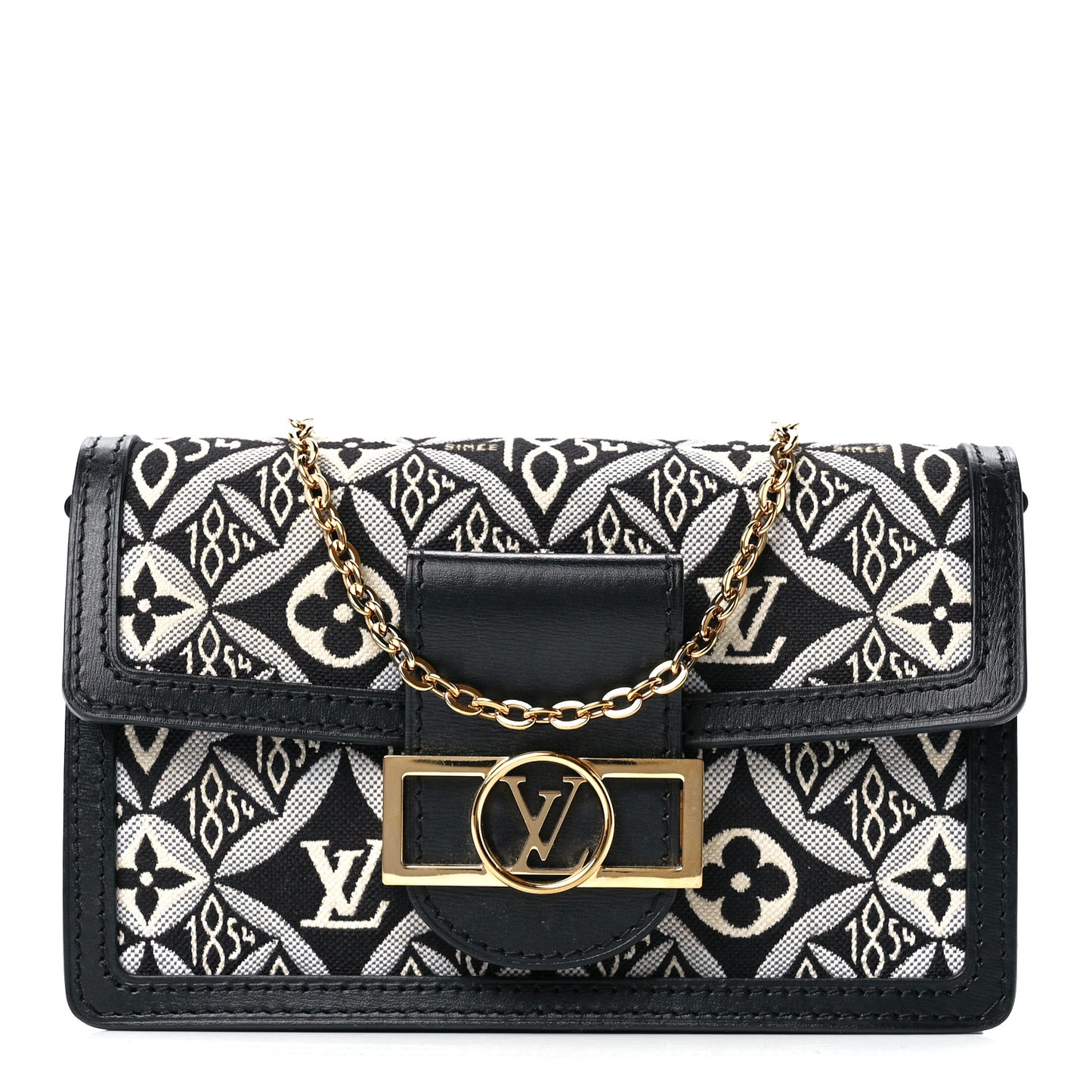 Jacquard Since 1854 Dauphine Chain Wallet Grey