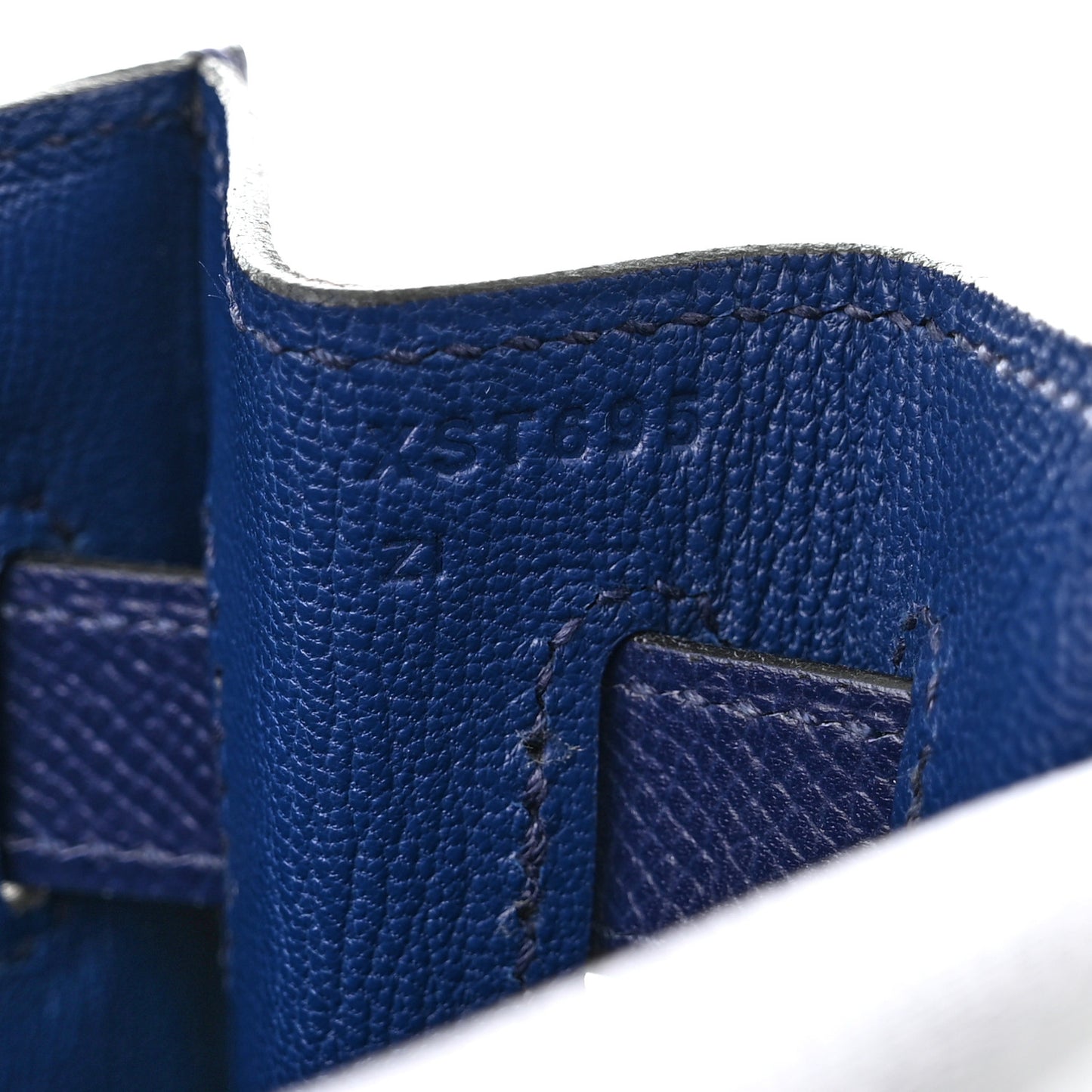 Epsom Kelly Sellier 32 Bleu Saphir