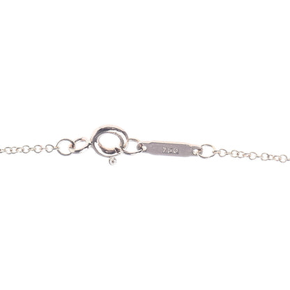 Tiffany 18K Rose Gold Diamond Lock Pendant Necklace 4 of 6