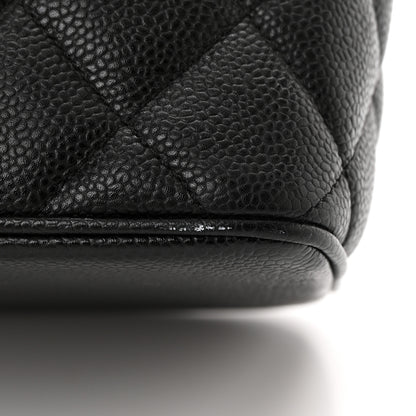 Chanel Caviar Quilted Medallion Tote Black 10 of 11