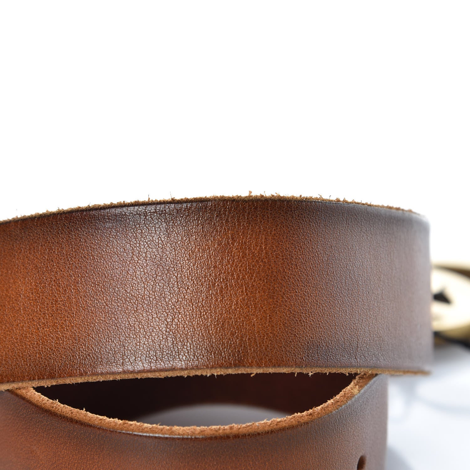 Gucci Faded Calfskin Double G 40mm Belt 70 28 Cuir 7 of 7