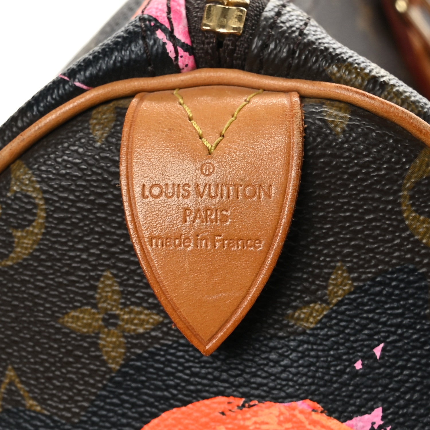 Louis Vuitton Monogram Roses Keepall 50 6 of 11