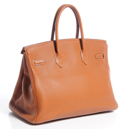 Hermes Togo Birkin 35 Gold 29 of 31
