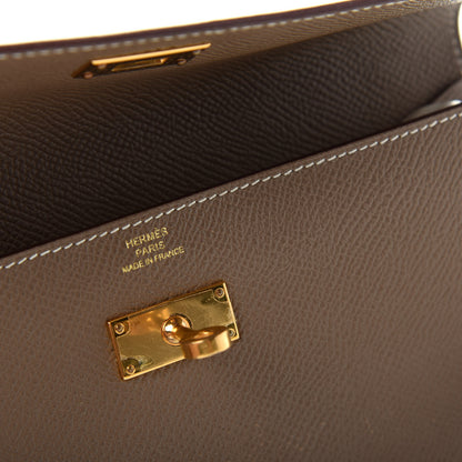 Hermes Epsom Kelly Longue Wallet Etoupe 6 of 6