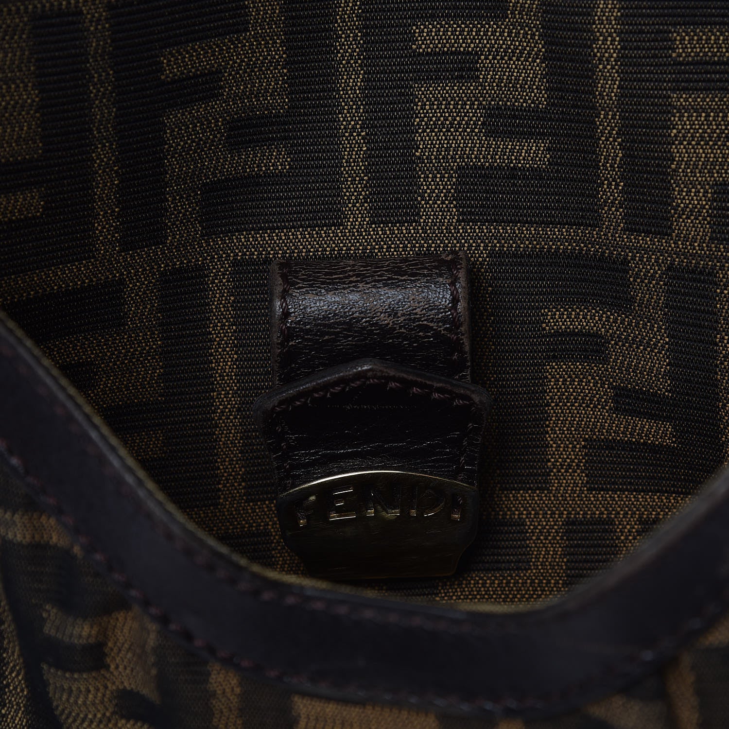 Fendi Zucca Chef Hobo Tobacco 11 of 11