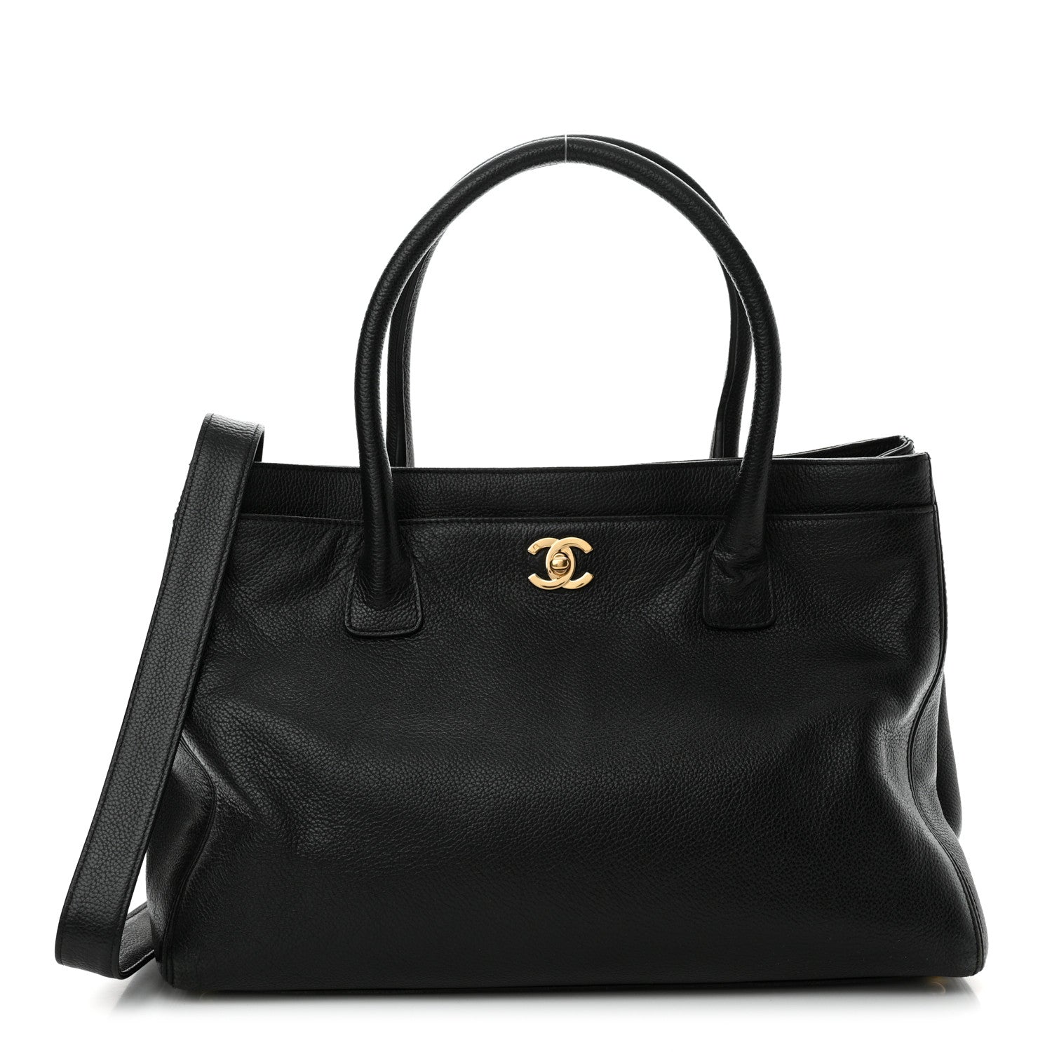 Chanel Caviar Cerf Executive Shopper Tote Black 1 of 18