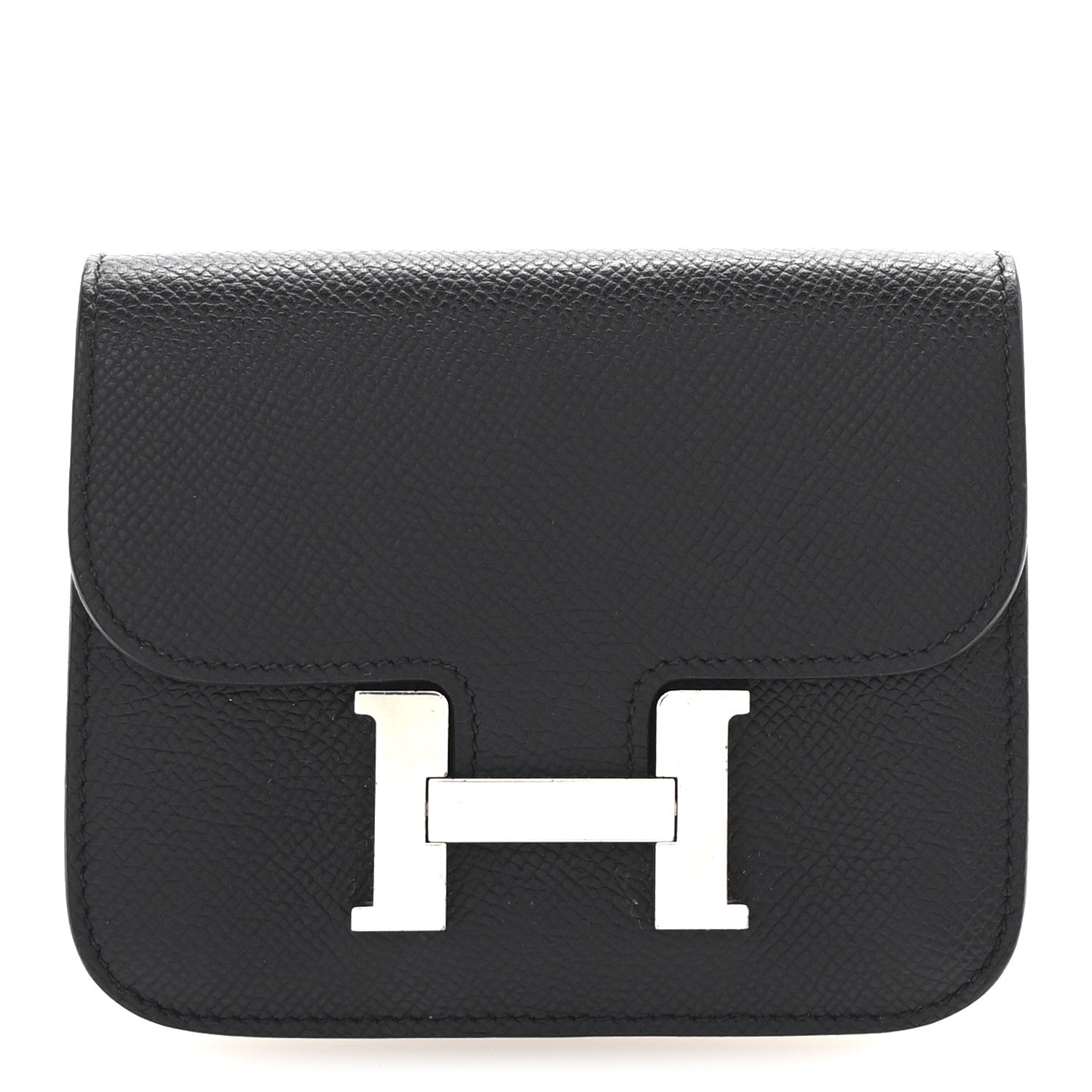 Hermes Epsom Constance Slim Wallet Black 1 of 9