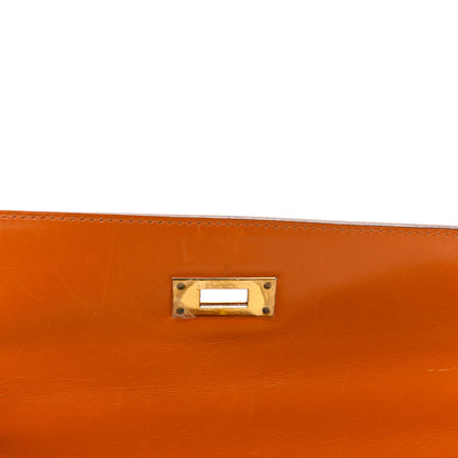 Hermes Box Kelly Sellier 28 Orange 18 of 19