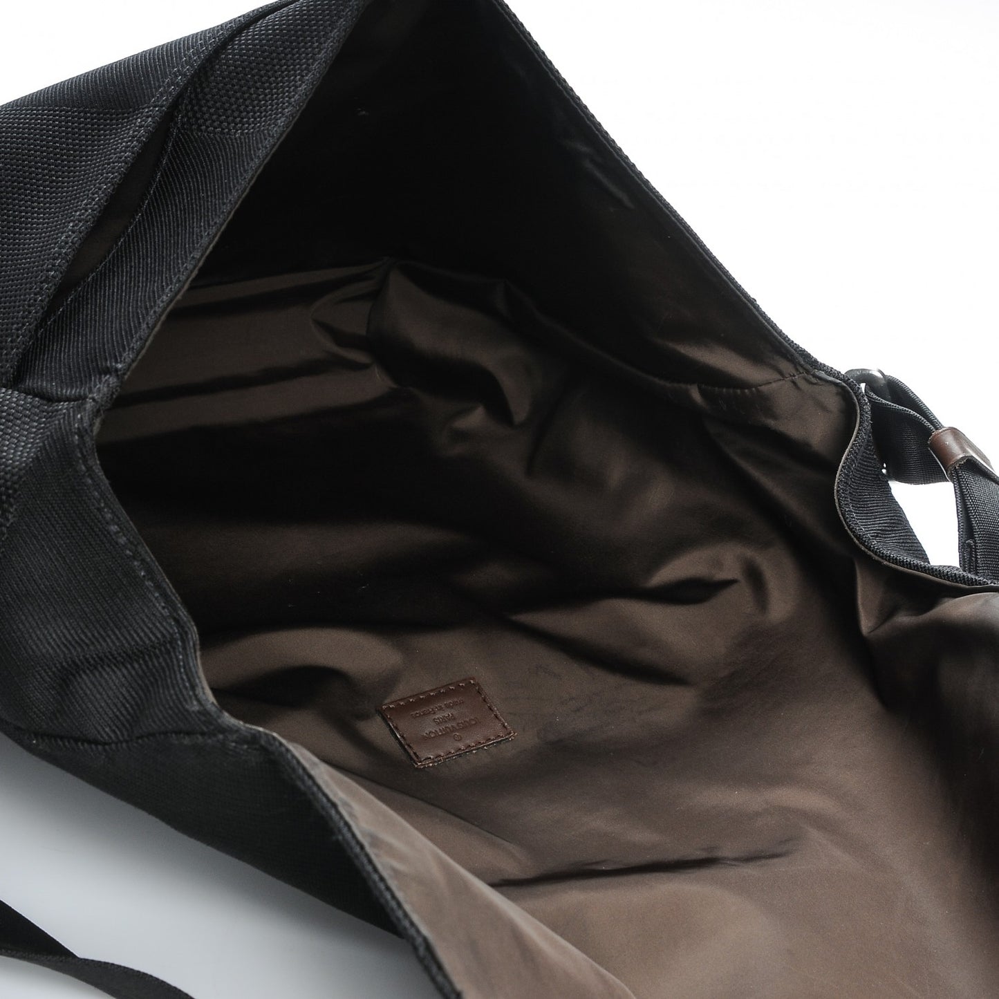 Damier Geant Messenger Bag Black