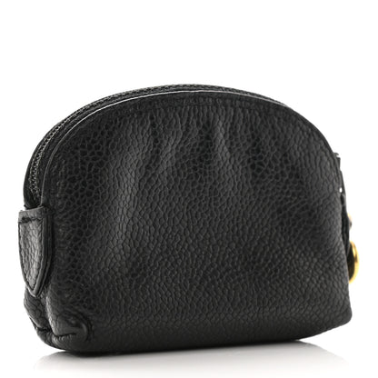 Chanel Caviar CC Cosmetic Pouch Black 2 of 7