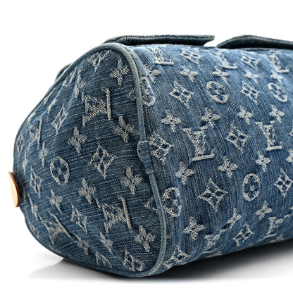 Louis Vuitton Monogram Denim Neo Speedy Blue 9 of 15