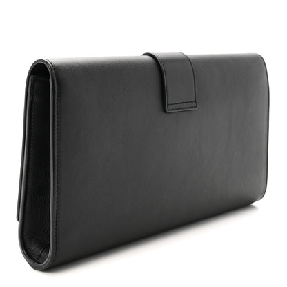 Saint Laurent Calfskin Classic Y Ligne Clutch Black Black 3 of 6