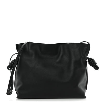 Loewe Nappa Medium Flamenco Knot Bag Black 1 of 10