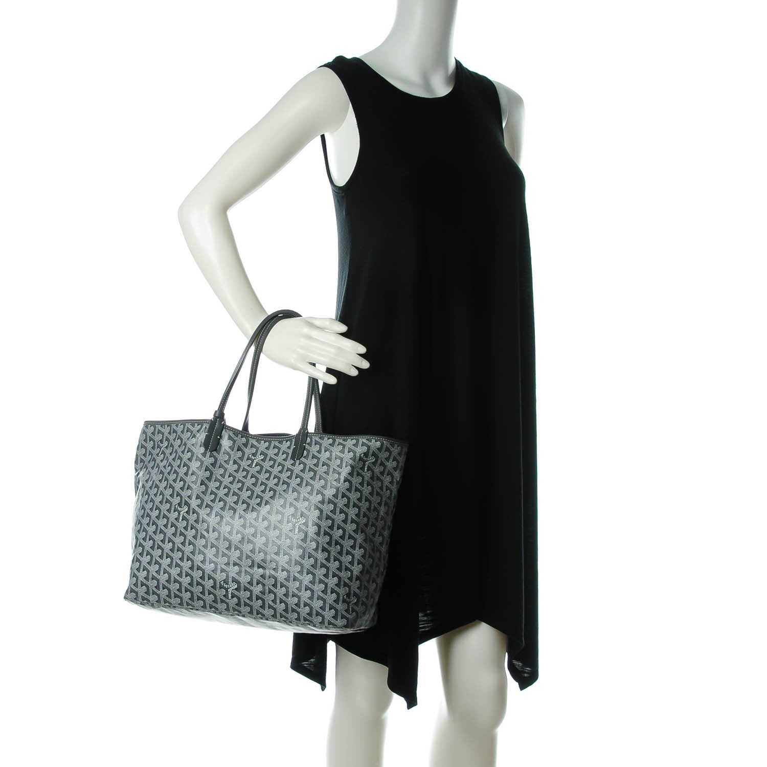 Goyard Goyardine Saint Louis PM Grey 2 of 7