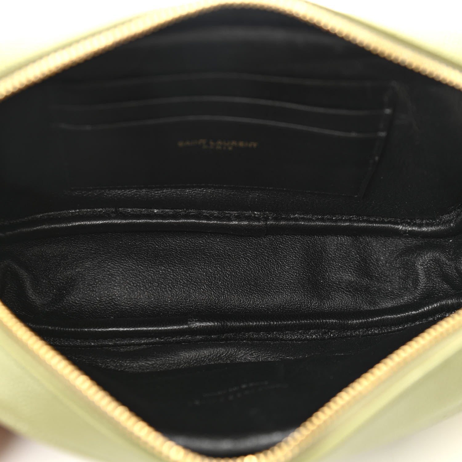 Saint Laurent Grain De Poudre Matelasse Monogram Mini Lou Camera Bag Pistachio 5 of 10