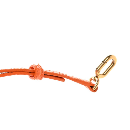 Balenciaga Shiny Calfskin Crocodile Embossed Small Hourglass Top Handle Bag Orange 18 of 18