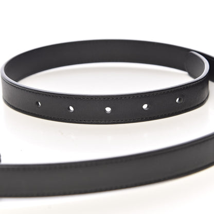 Gucci Calfskin Double G 20mm Belt 70 28 Black 6 of 7