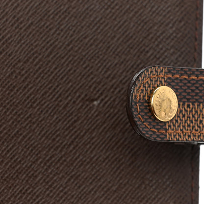 Louis Vuitton Damier Ebene Small Ring Agenda Cover 8 of 12