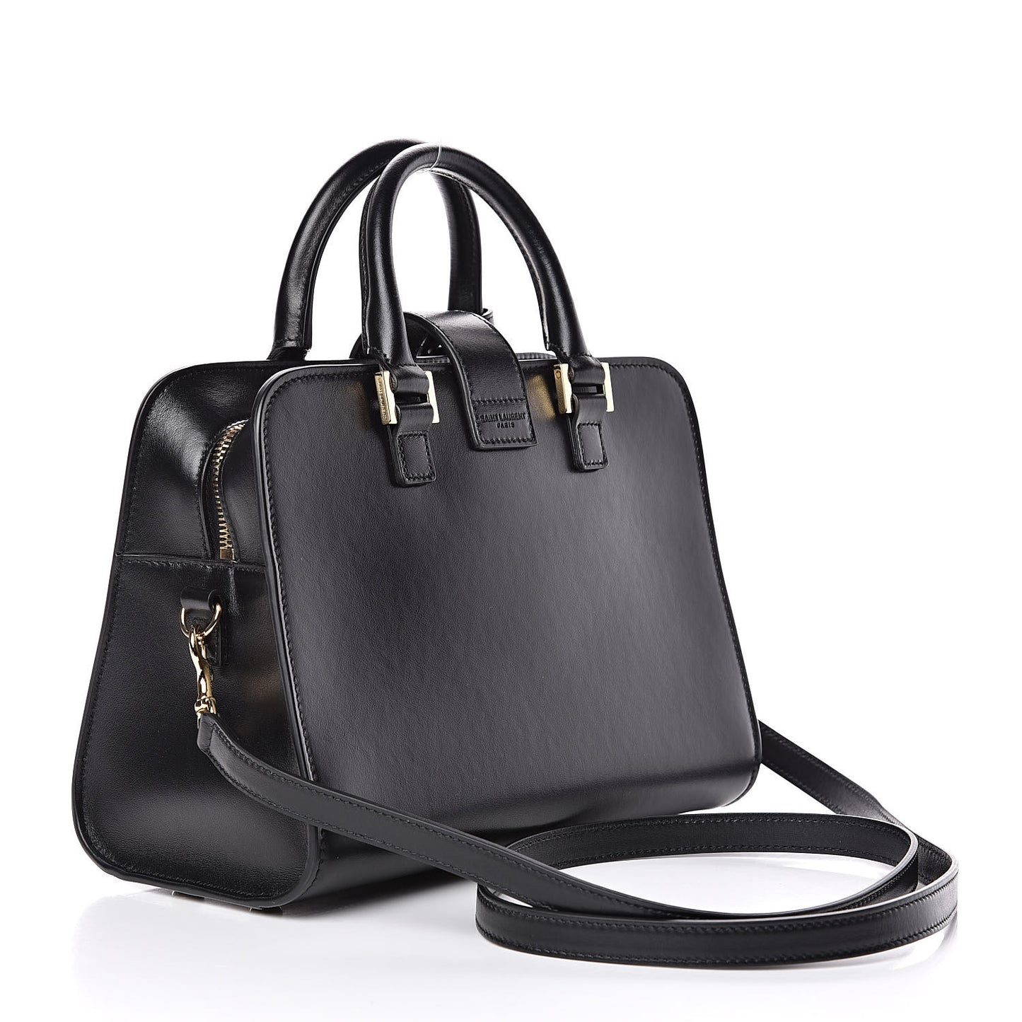 Calfskin Monogram Baby Cabas Black