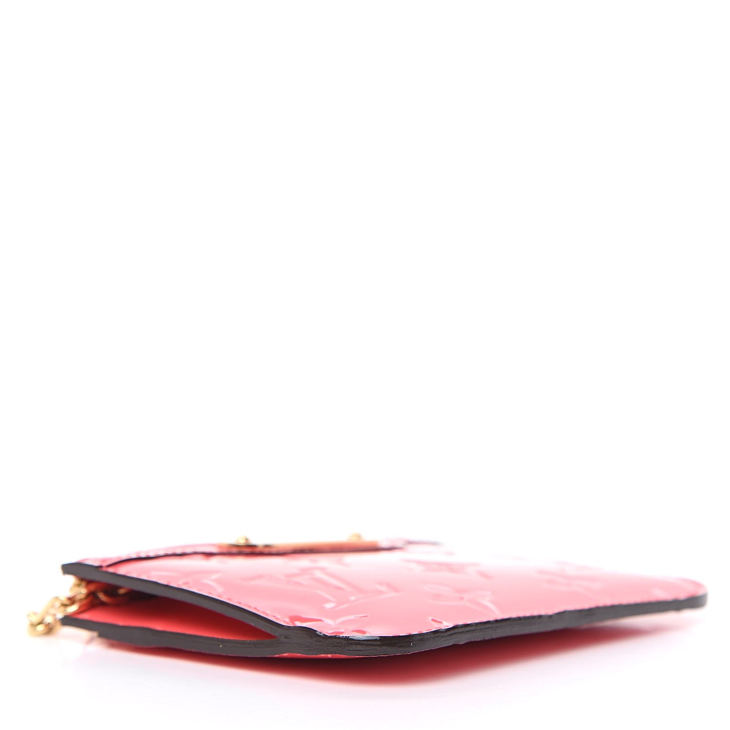 Louis Vuitton Vernis Key Pouch Rose Litchi 4 of 8