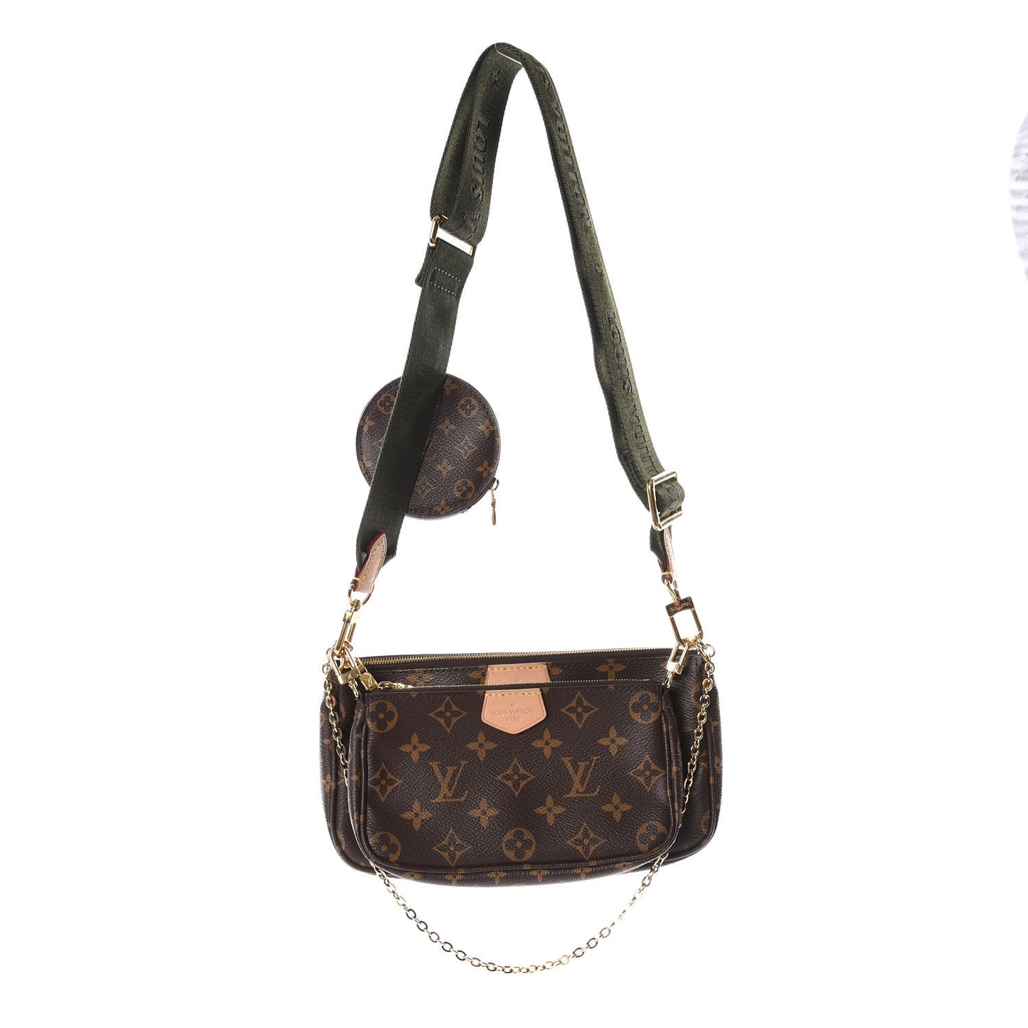 Monogram Multi Pochette Accessories Kaki