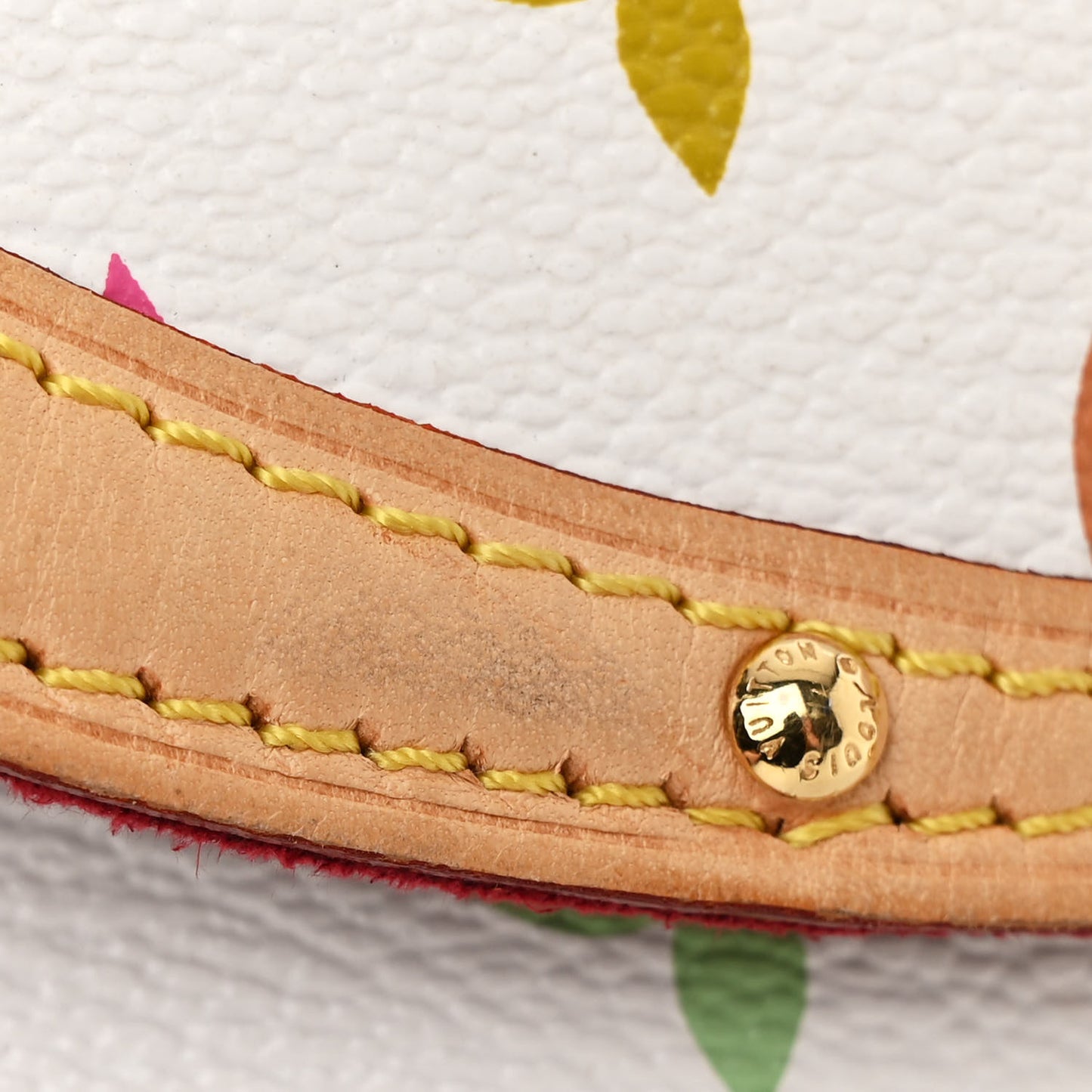 Monogram Multicolor Beverly MM White