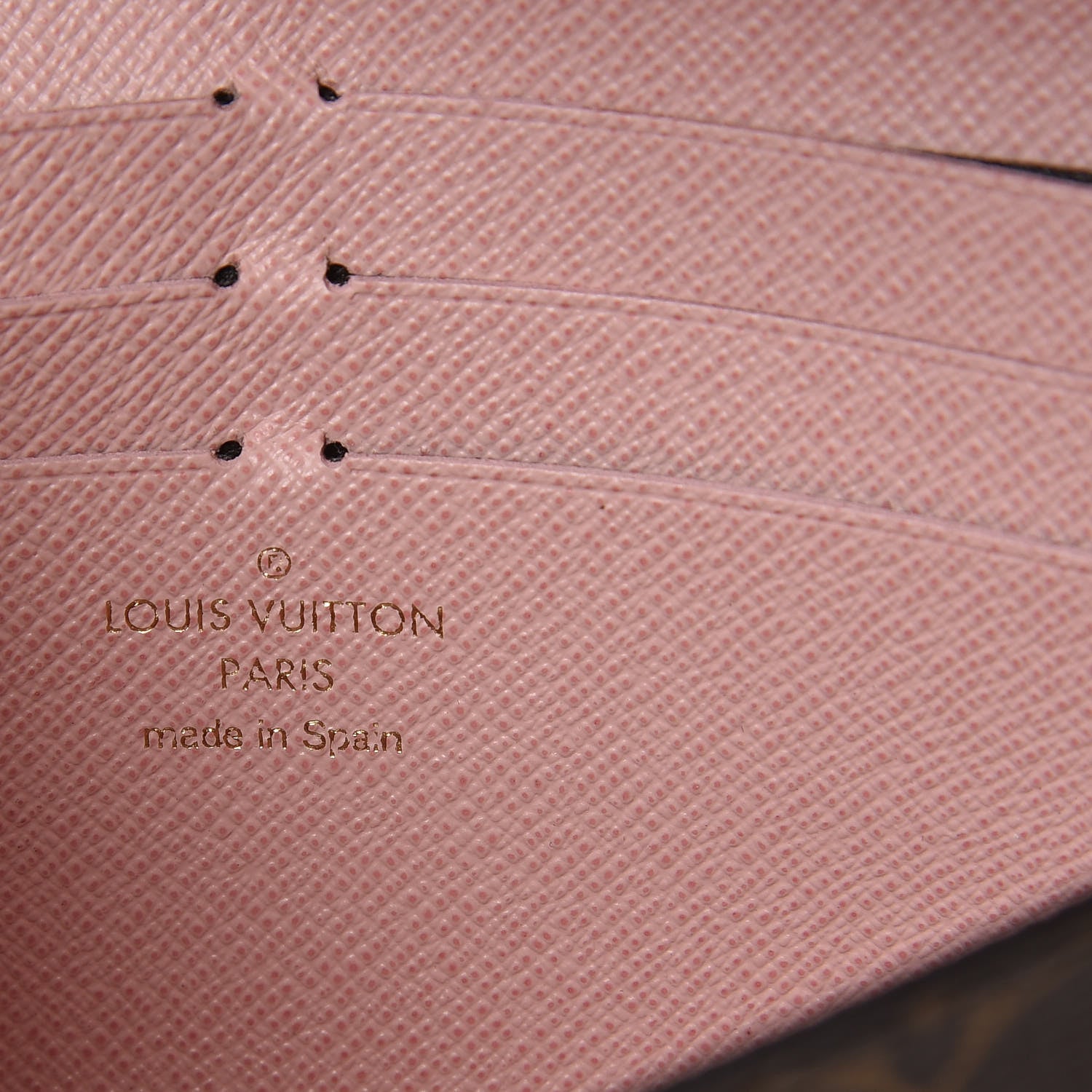 Louis Vuitton Monogram Jeanne Wallet Rose Ballerine 7 of 9