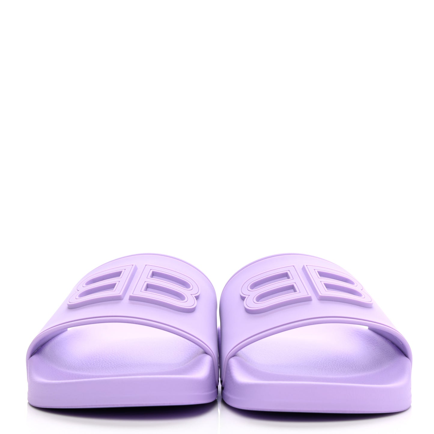Rubber BB Womens Pool Slide Sandals 39 Lilac