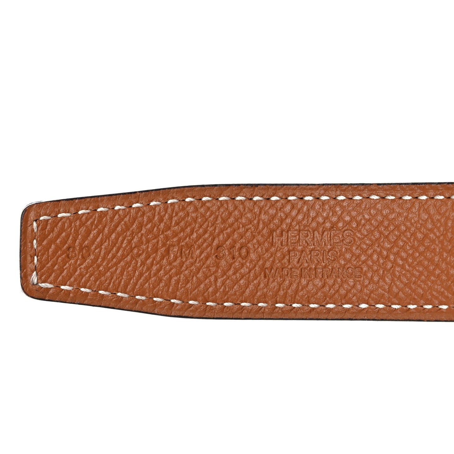 Swift Epsom 24mm Mini Constance H Belt 80 Black Gold