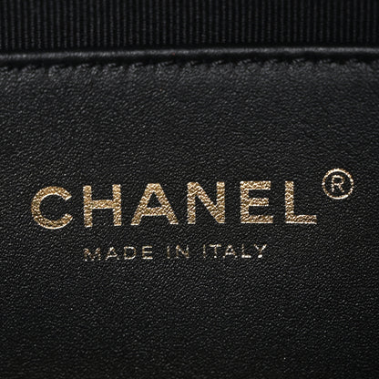 Chanel Lambskin Enamel Quilted Waist Bag Black 6 of 11