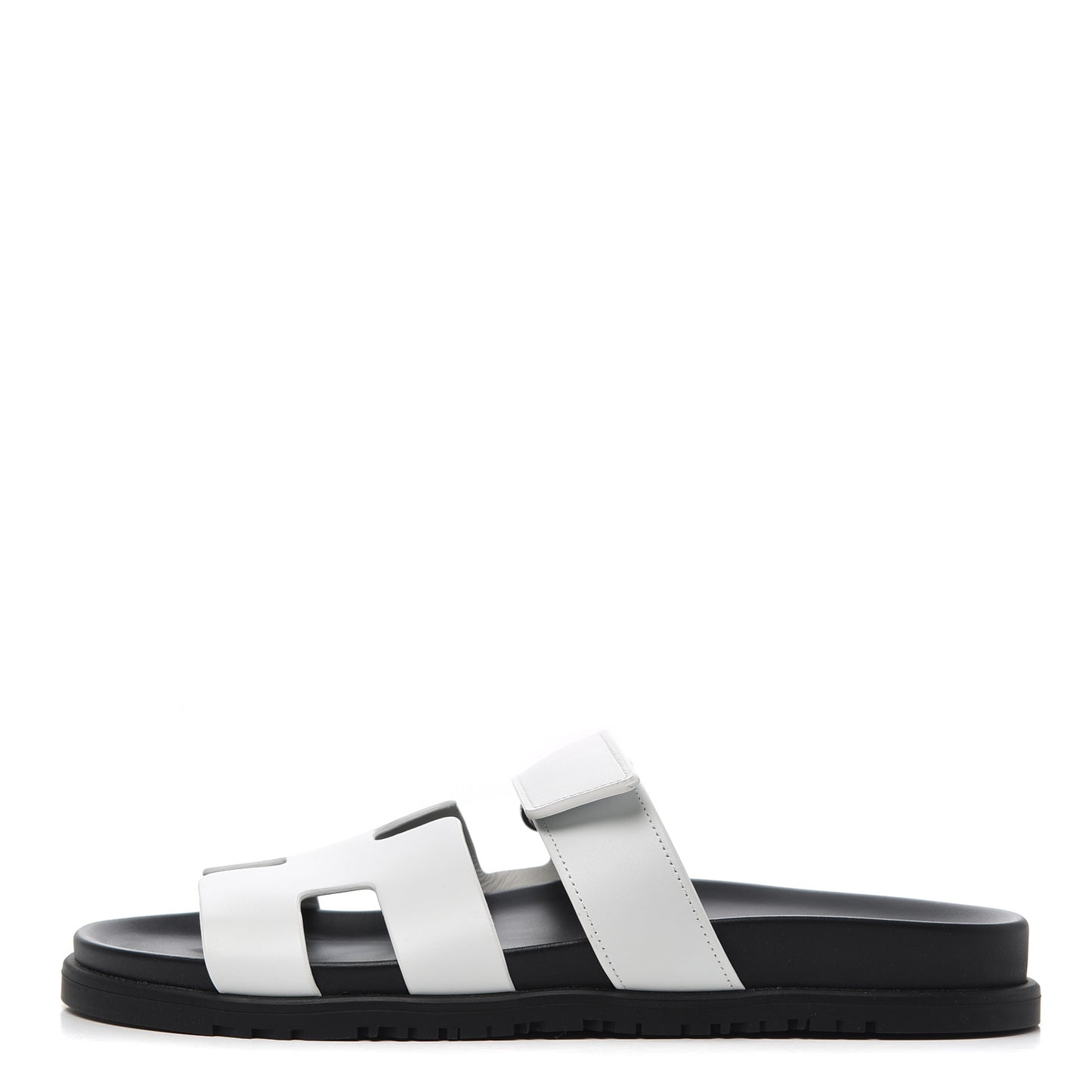 Calfskin Womens Chypre Sandals 41 White