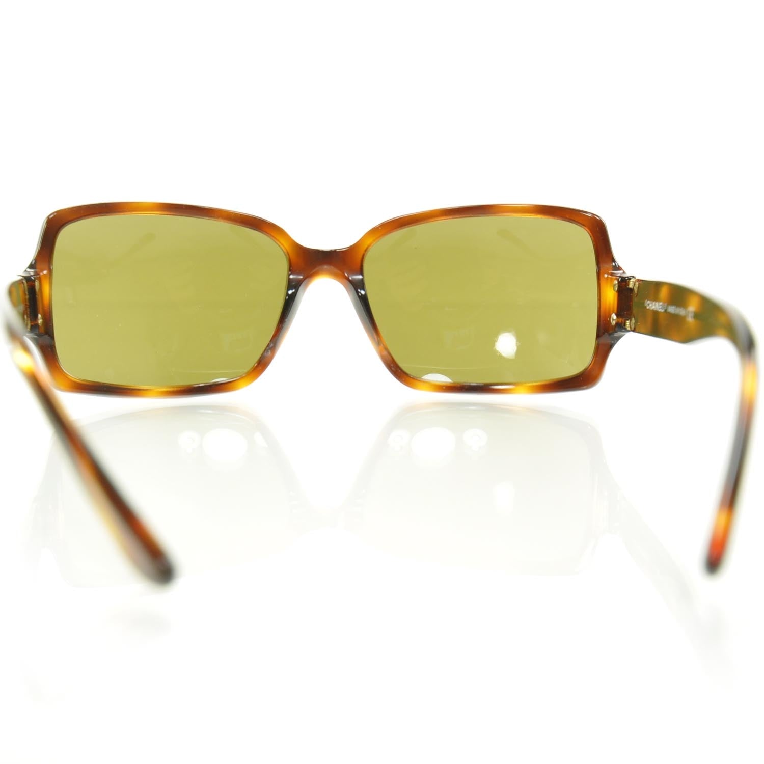 Chanel Tortoise Shell CC Sunglasses 5030 4 of 6
