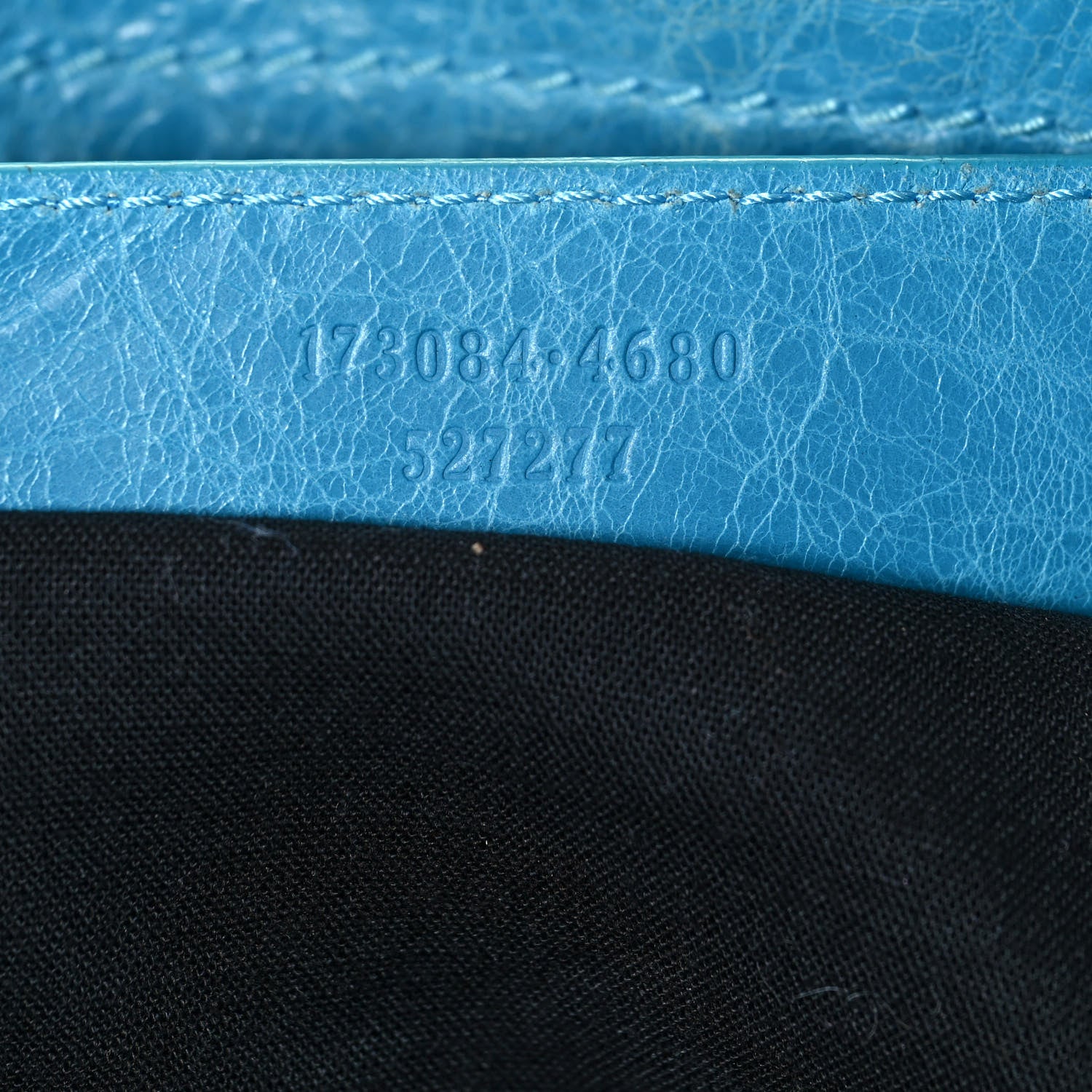 Balenciaga Agneau Giant 21 Silver Hardware City Bleu Paon 7 of 20