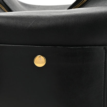 Celine Natural Calfskin Medium Zipped Hobo Black 7 of 18