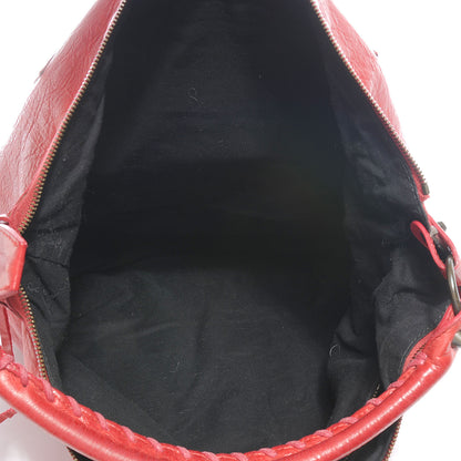 Balenciaga Agneau Day Hobo Rouge Coquelicot 5 of 7