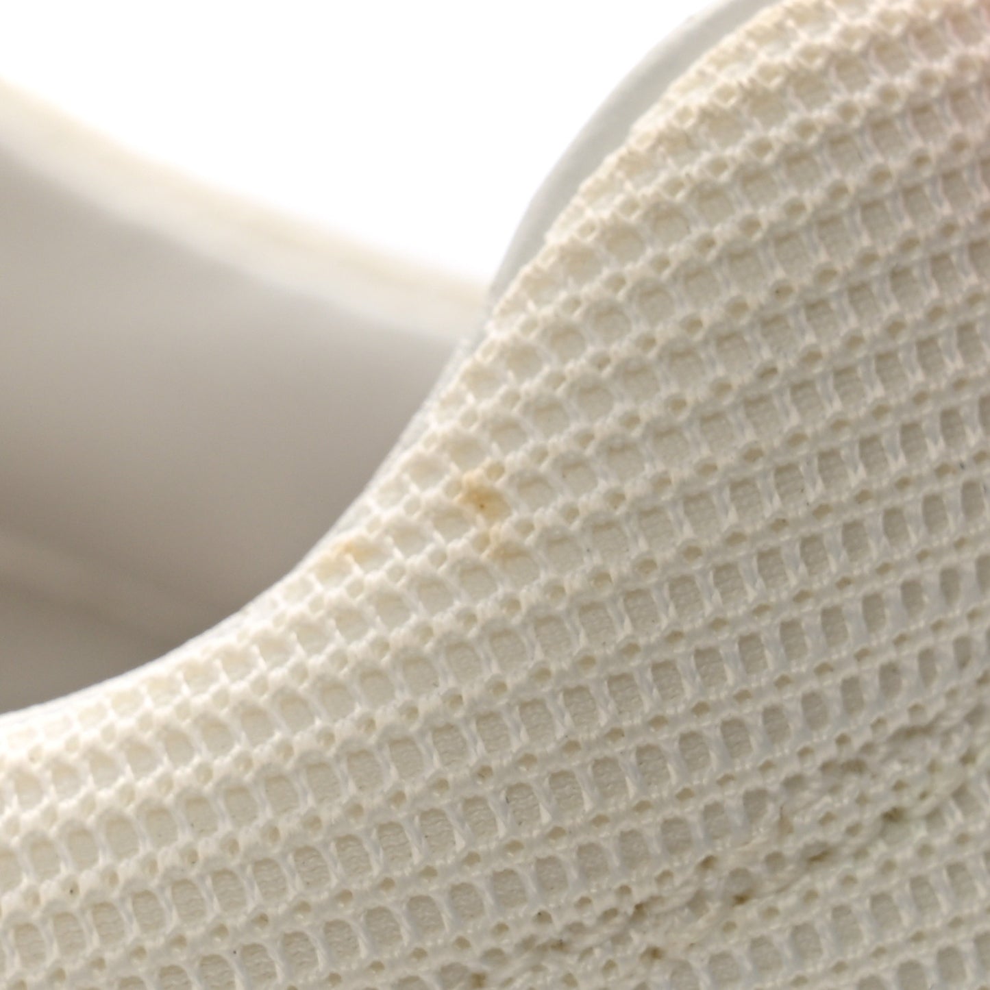 Technical Canvas Suede Goatskin Bouncing Sneakers 38 White Multicolor