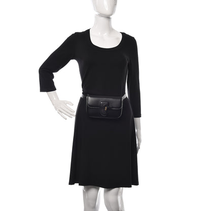 Celine Smooth Calfskin Tassel Belt Bag Black 2 of 11