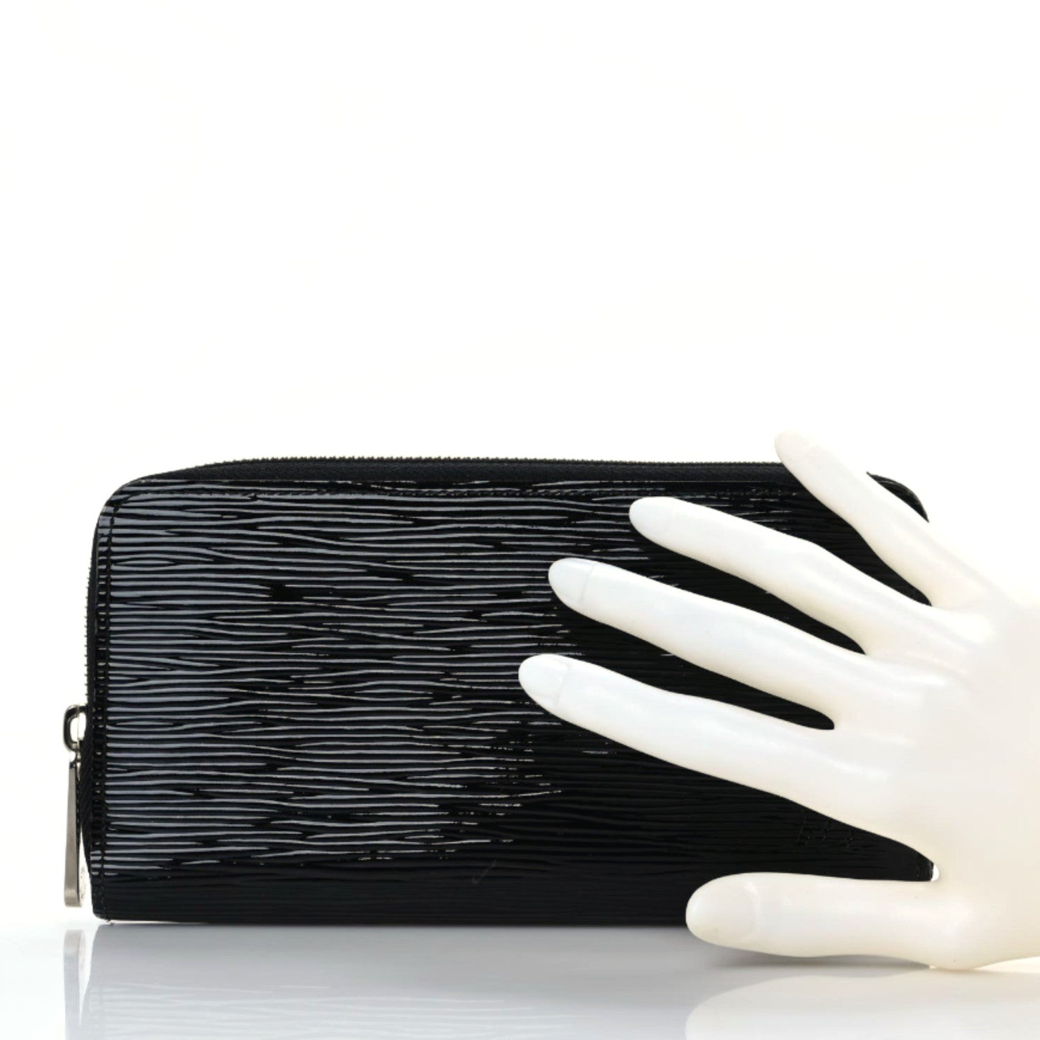 Louis Vuitton Epi Electric Zippy Wallet Black 2 of 18