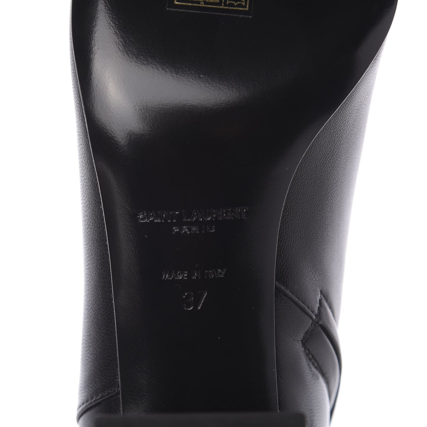 Nappa Loulou Ankle Zip Boot 37 Black