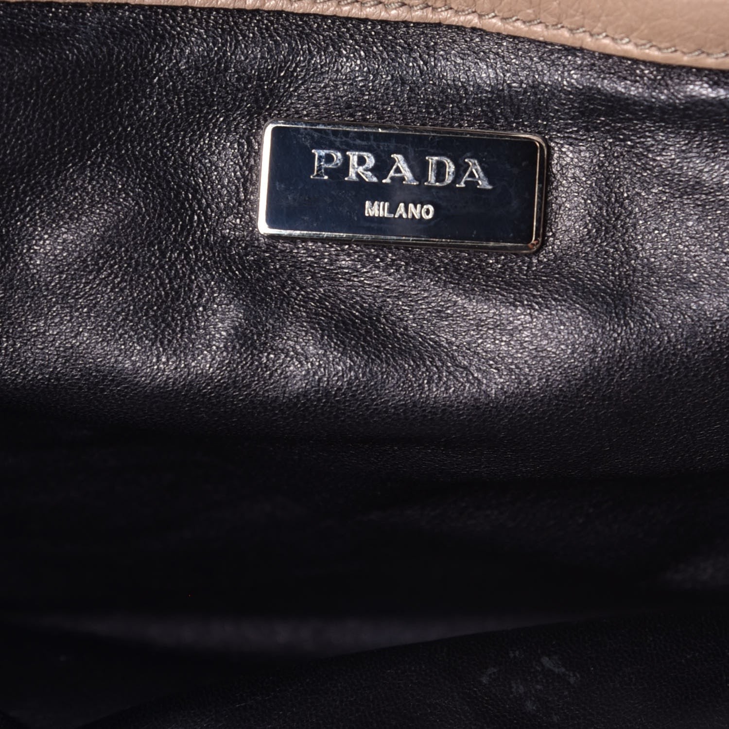 Prada Glace Calf Twin Pocket Tote Marmo 6 of 10