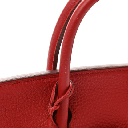 Hermes Togo Birkin 25 Rouge Garance 17 of 17