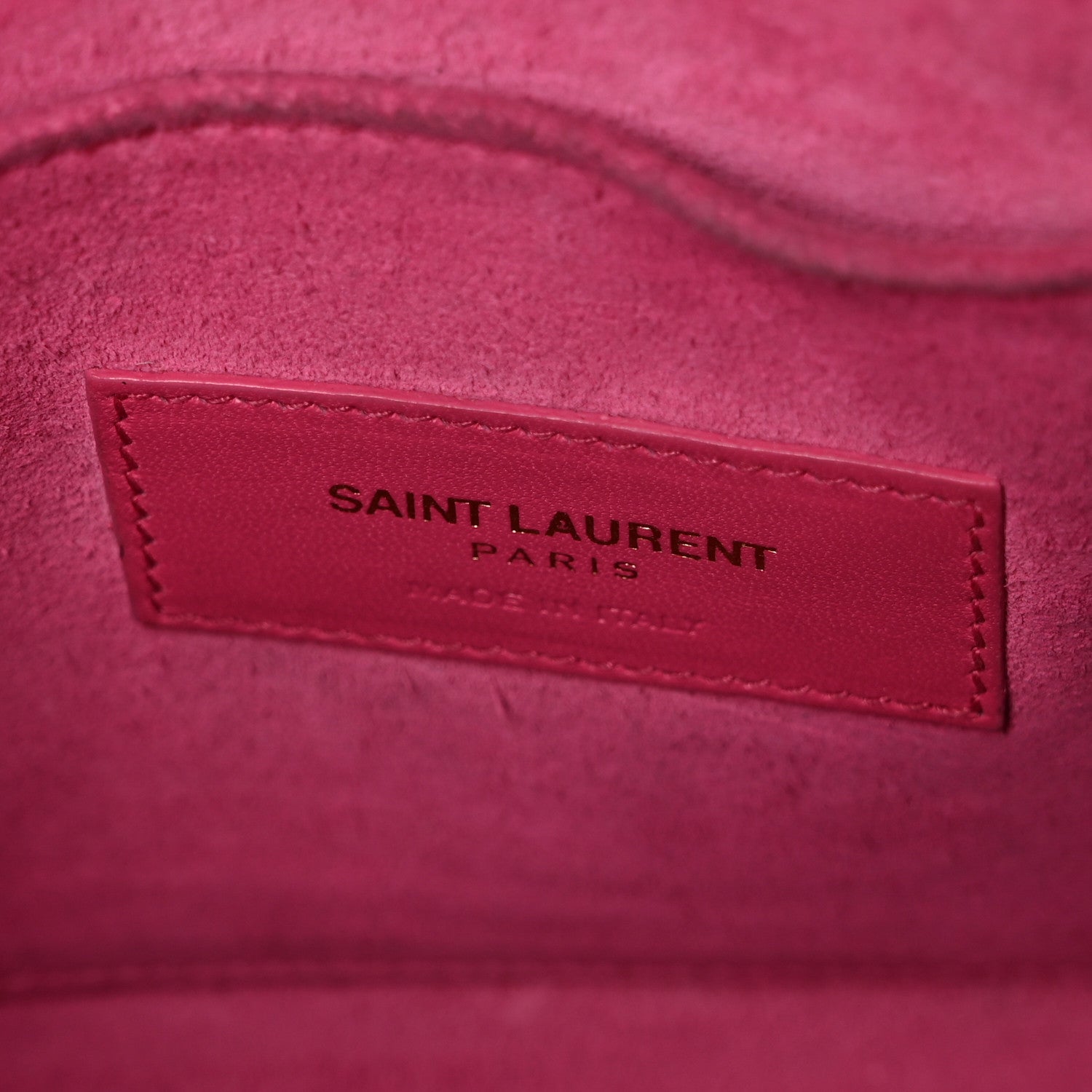Saint Laurent Calfskin Nano Sac De Jour Lipstick Fuchsia 6 of 11