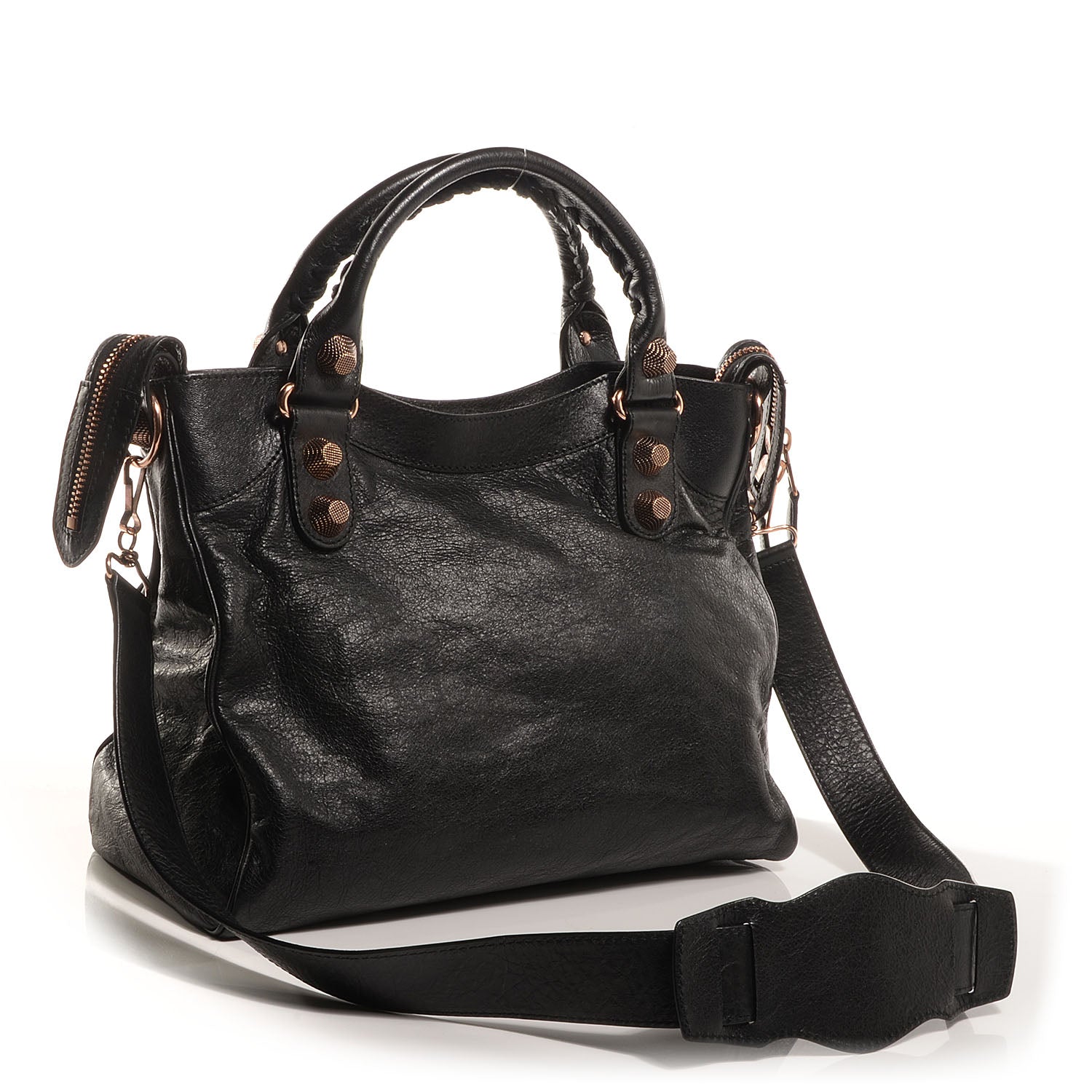 Balenciaga Agneau Giant 21 Rose Gold Hardware Velo Black 3 of 12