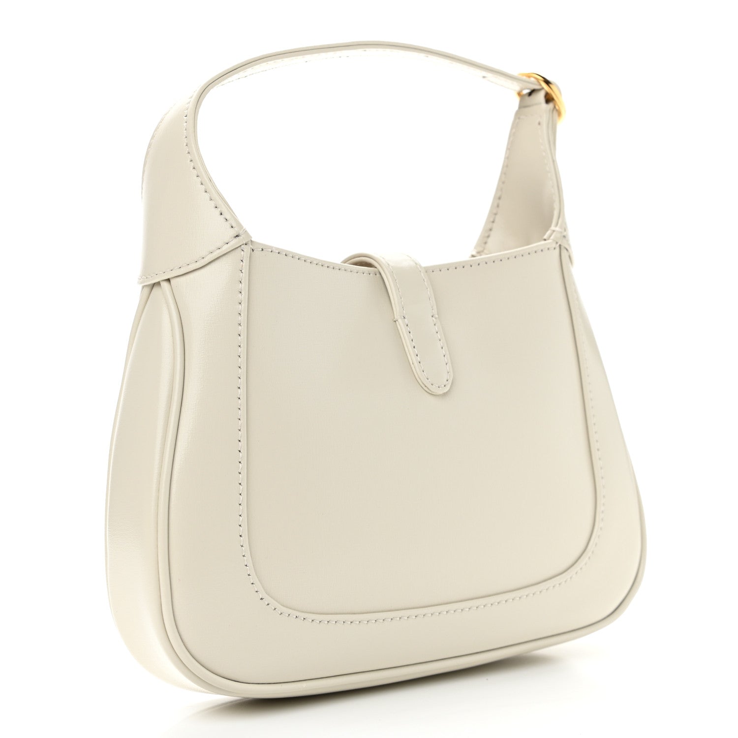 Gucci Boarded Dyana Lux Calfskin Mini Jackie 1961 Hobo Mystic White 3 of 11